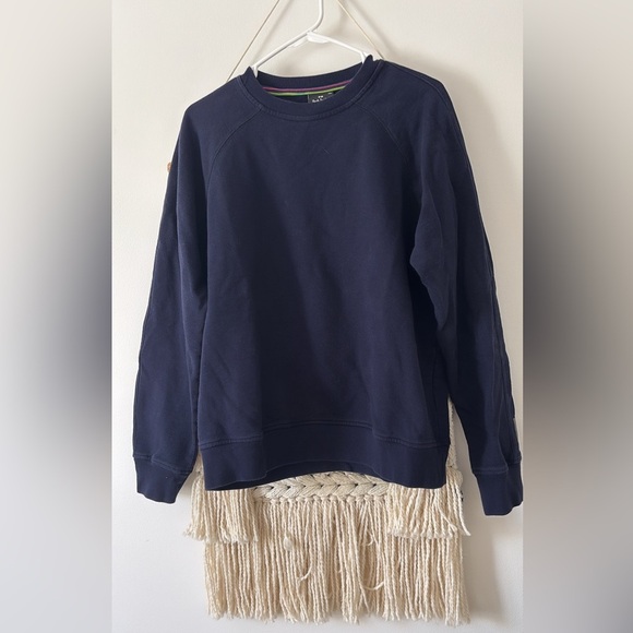 PS Paul Smith Mens Classic Crewneck Long Sleeve Sweatshirt Navy Size XXL - Picture 1 of 5
